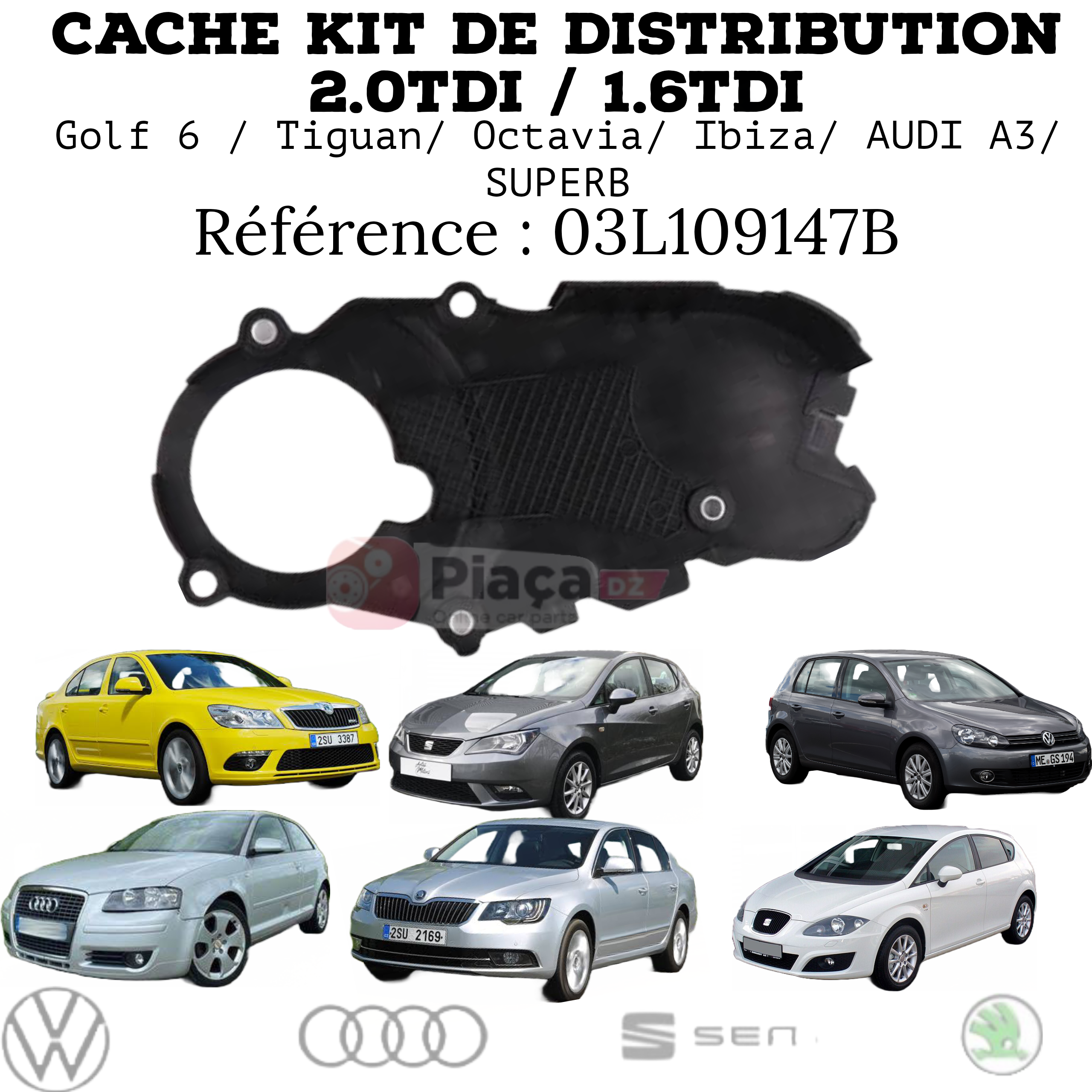 cache courroie de distribution