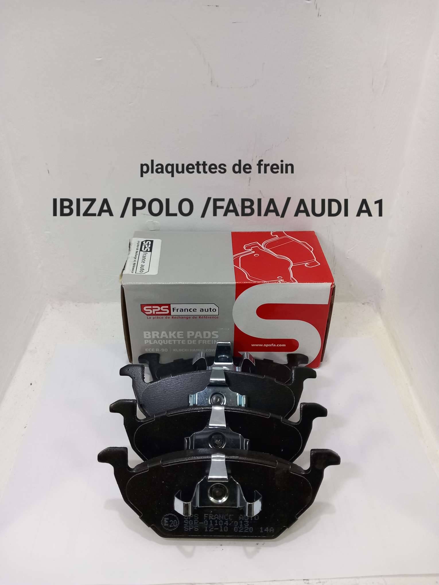 Plaquettes de frein 