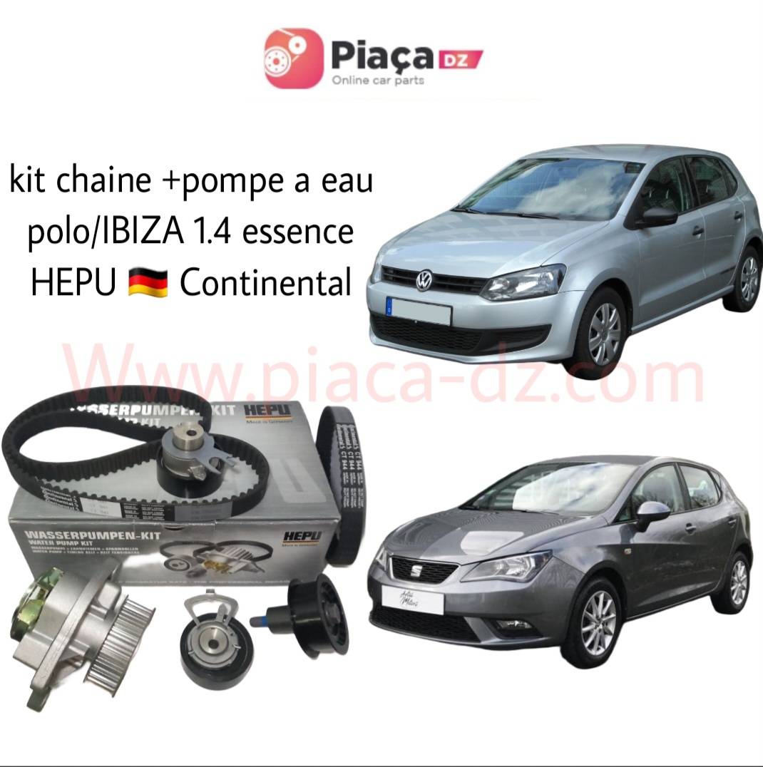 Kit de chaine de distribution complet avec pompe a eau