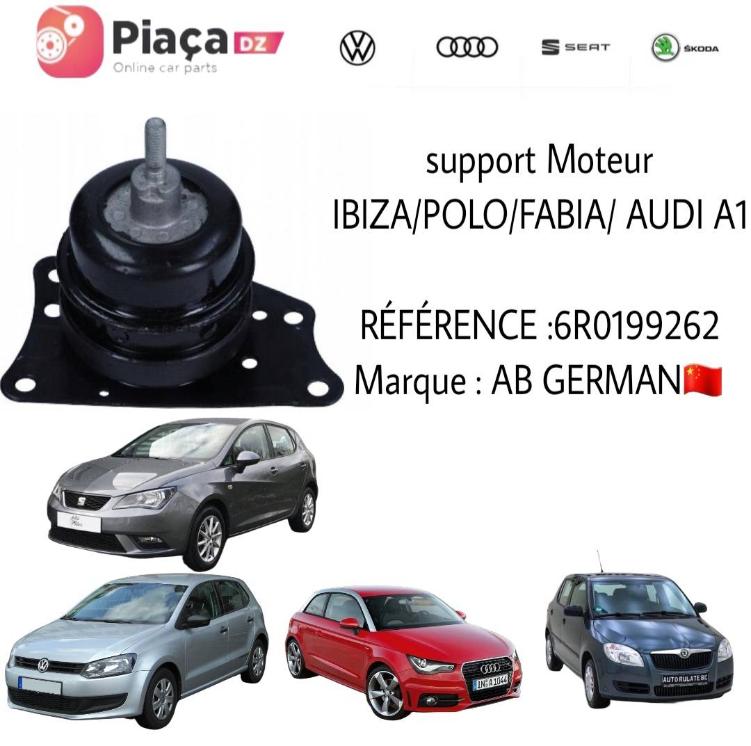 SUPPORT MOTEUR COTE DROIT  IBIZA / POLO / FABIA / A1