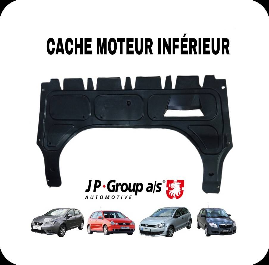 cache moteur inférieur  polo / ibiza / fabia . 