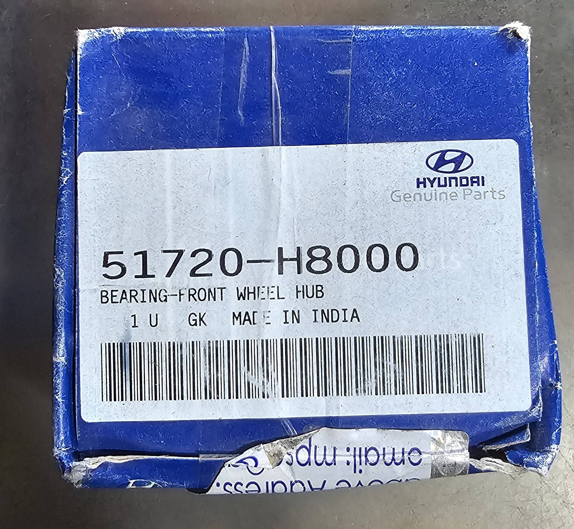 ROULEMENT AVANT ORIGINAL ACCENT 1.6 CRDI