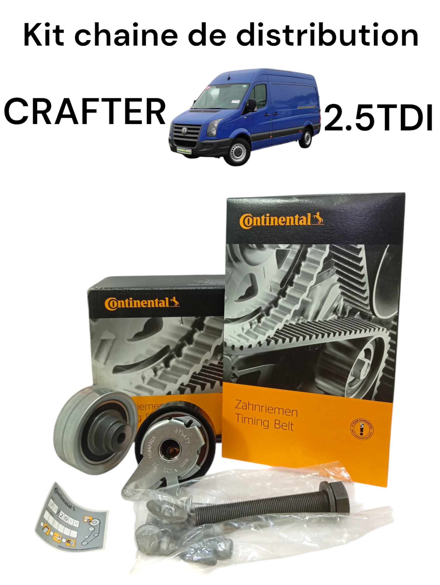 Kit chaine crafter 2.5TDI