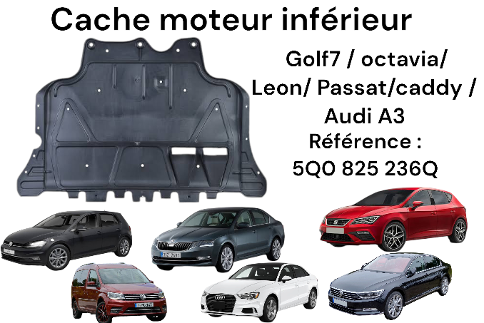 Cache moteur 