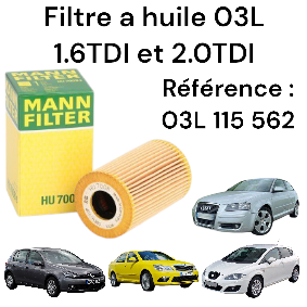 Filtre a huile 
