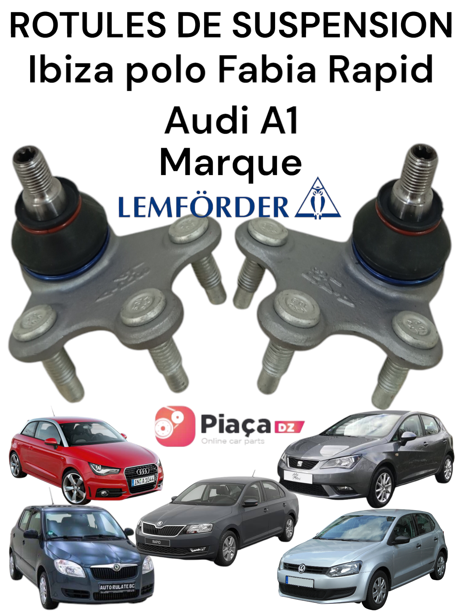 Rotules de suspension 