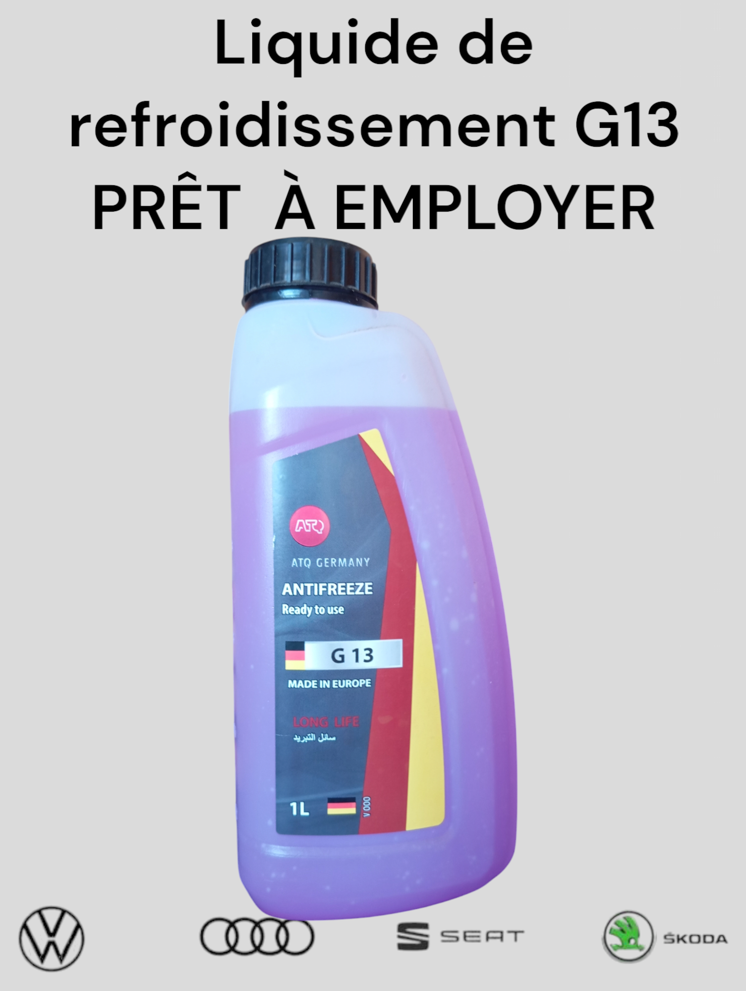 Liquide de refroidissement G13 PRÊT À EMPLOYER 