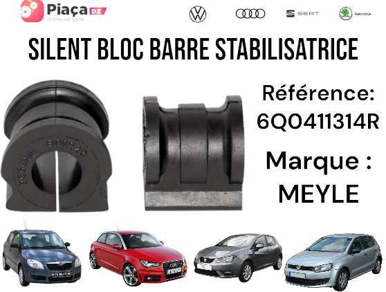 Silent bloc barre stabilisatrice 