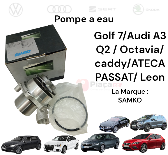 Pompe a eau Golf 7 / OCTAVIA/ PASSAT b8/ LEON/ATECA 