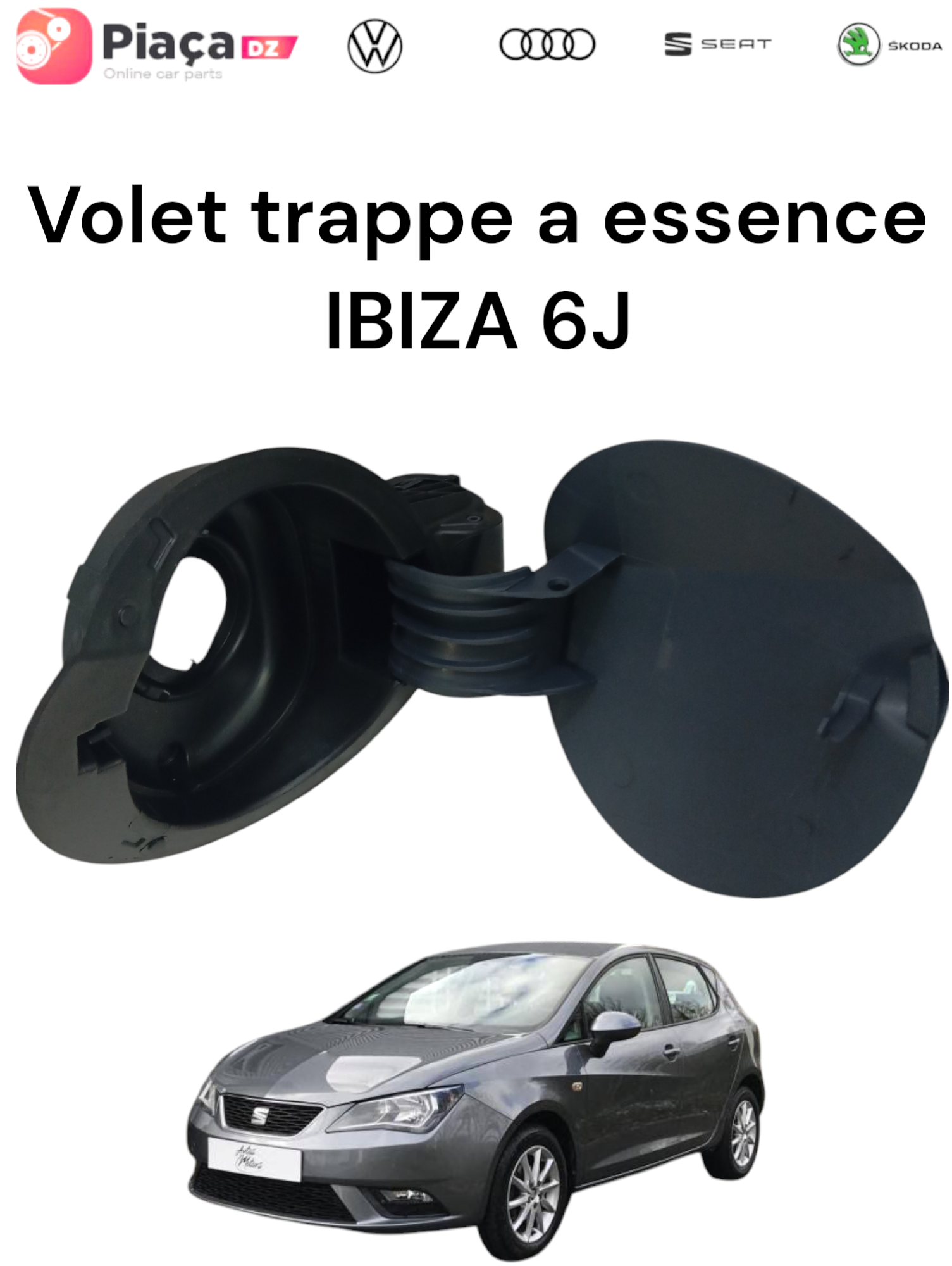Volet trappe à carburant IBIZA 6J