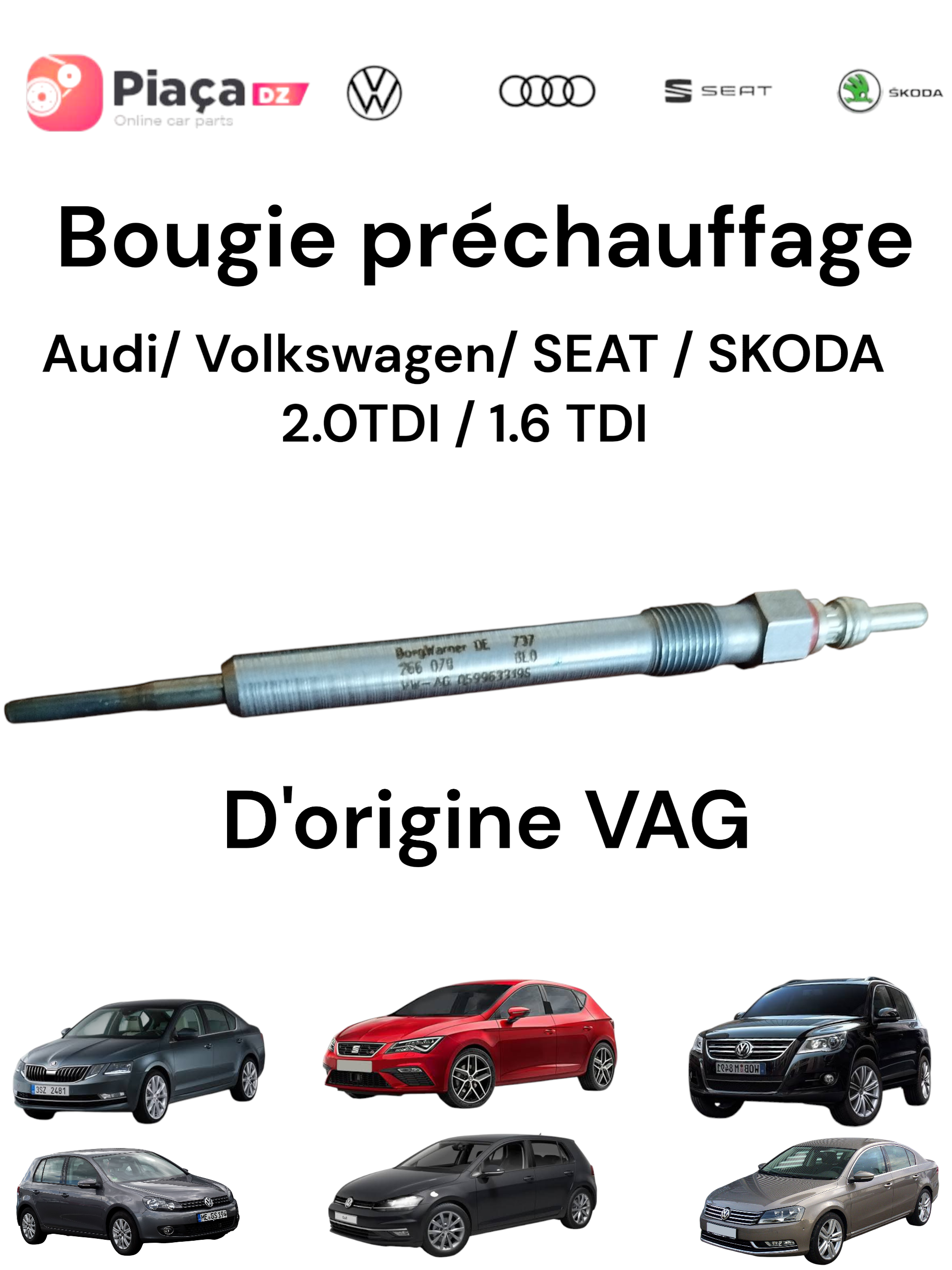 Bougies préchauffage 
