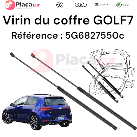vérins du coffre GOLF7